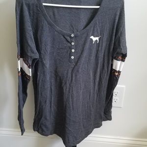 Pink VS long sleeve shirt